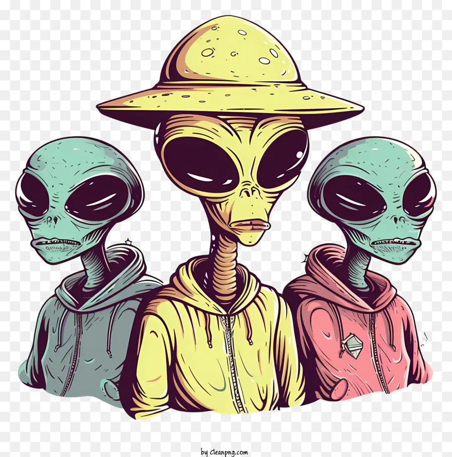 Alienígenas Do Desenho Animado，Alien PNG