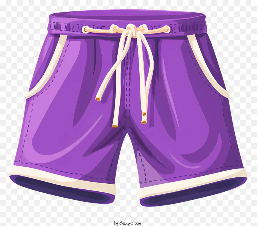 Curtas De Desenho Animado，Shorts Roxos PNG