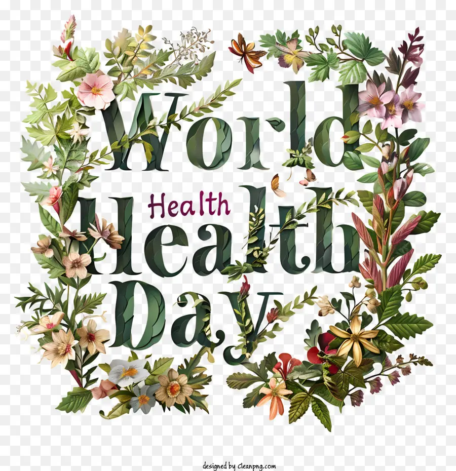 Dia Mundial Da Saúde，A Grinalda PNG