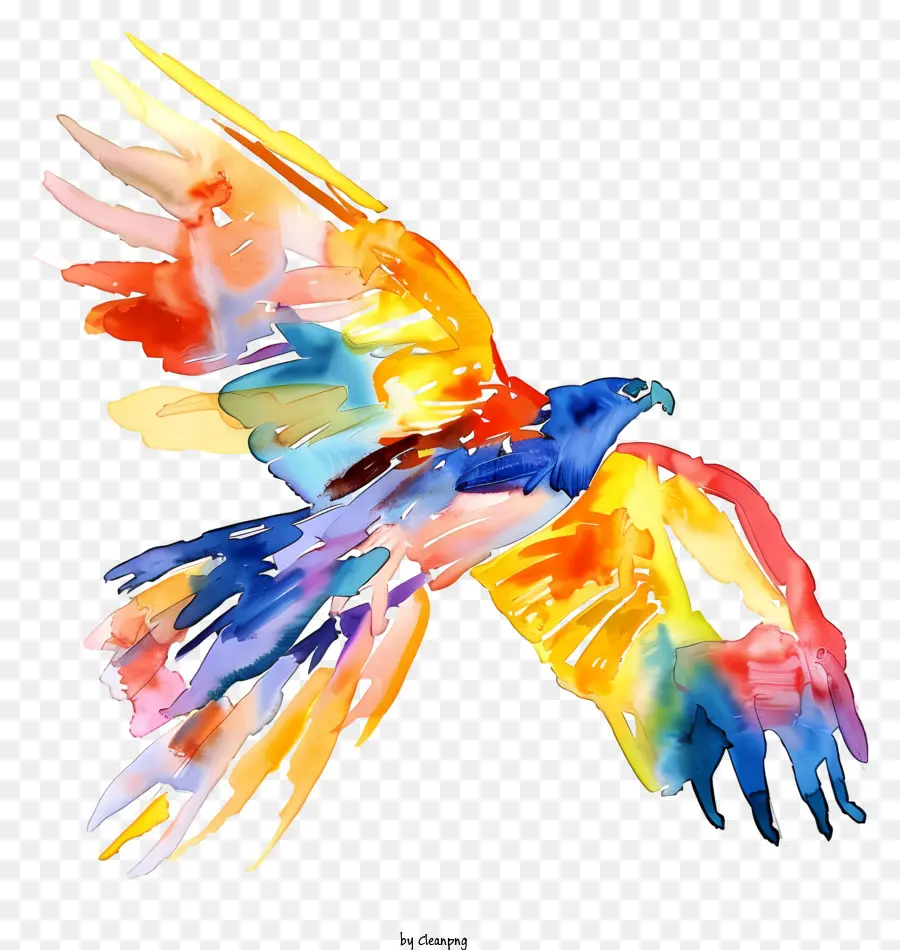 Aquarela águia，Pássaro De Pintura PNG