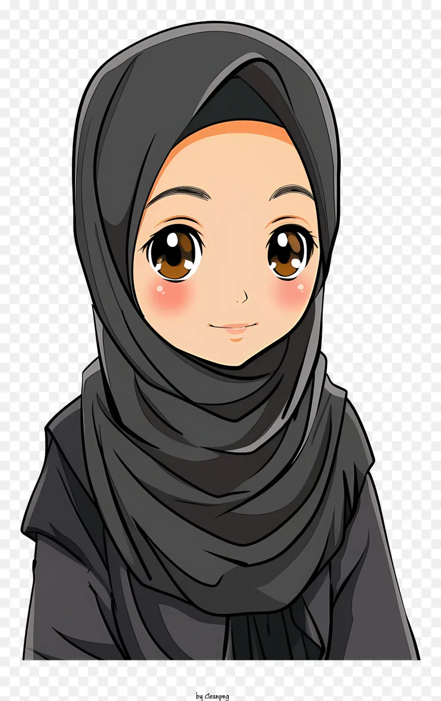 Desenho Animado De Menina Muçulmana，Mulher árabe PNG
