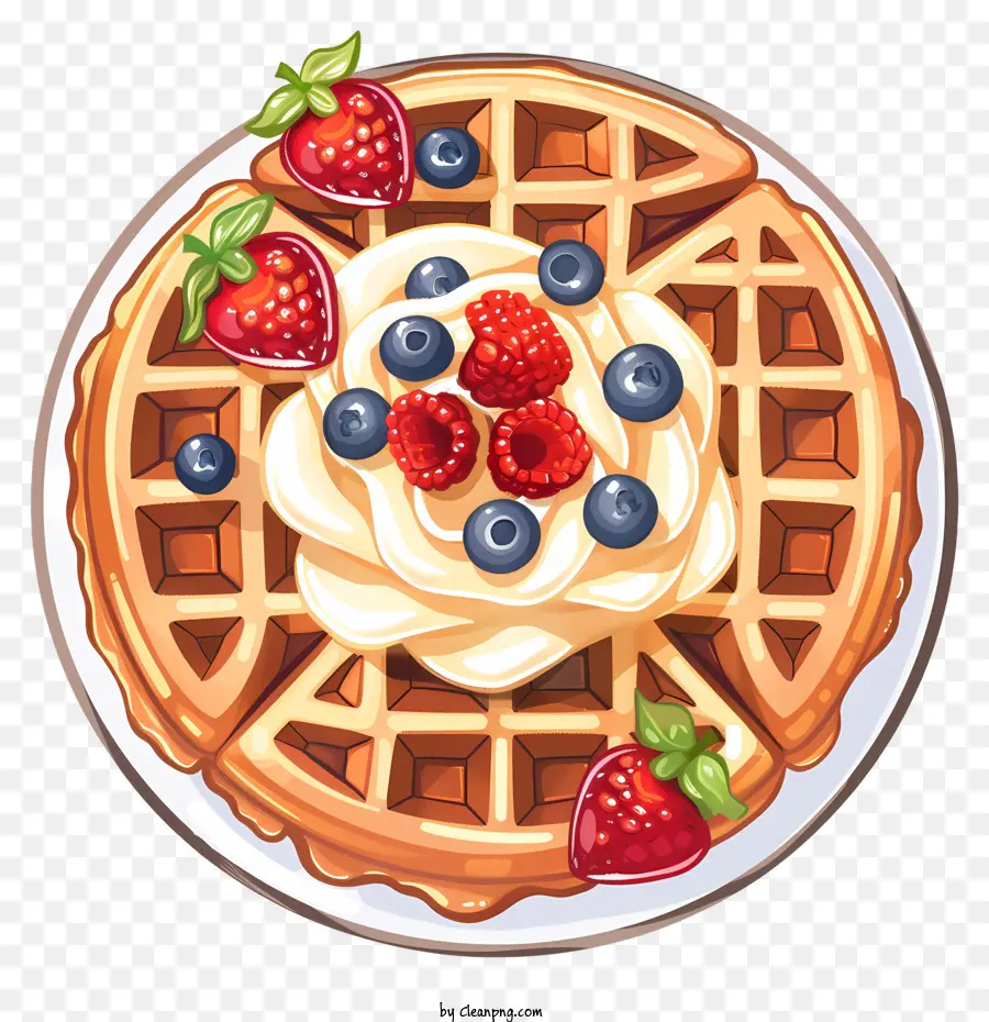 Waffle Dia，Waffle PNG