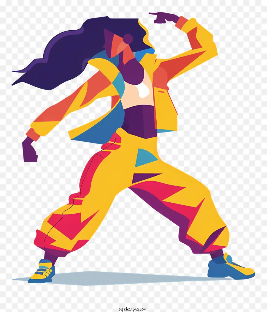 Dança Hip Hop，Mulher PNG