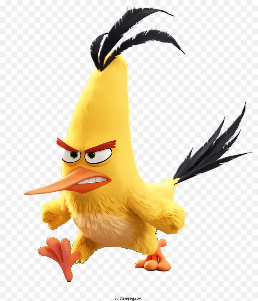 Angry Birds，Pássaro Amarelo PNG