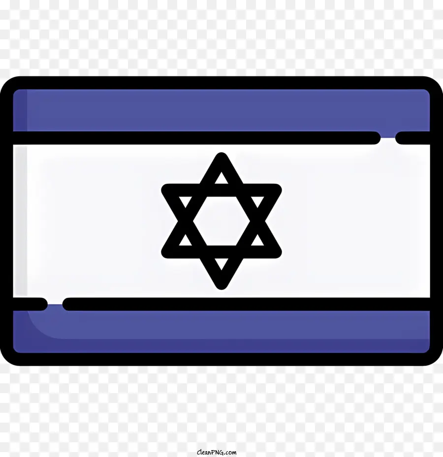 Bandeira De Israel，Bandeira Israelense PNG