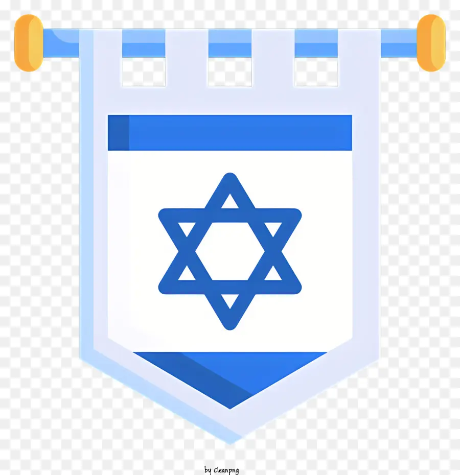 Bandeira De Israel，Estrela De Davi PNG