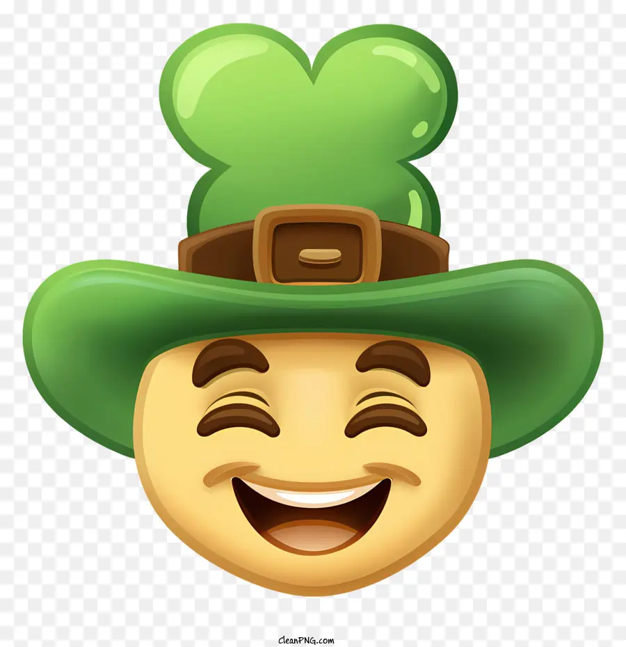 Dia De São Patrício，Emoji De Duende PNG