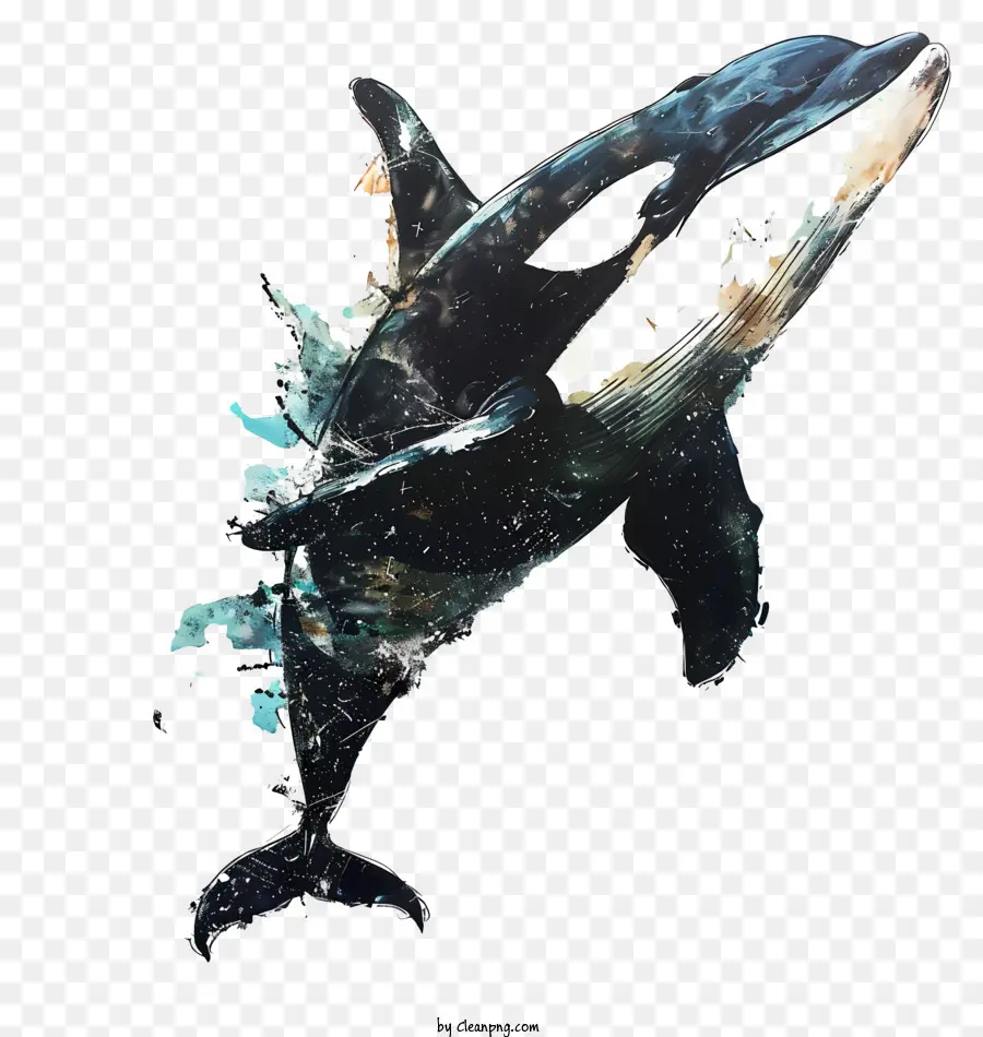 Orca，Pintura PNG