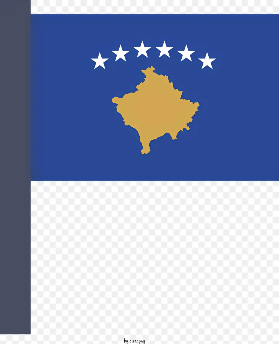 Ícone Do Kosovo，Bandeira PNG