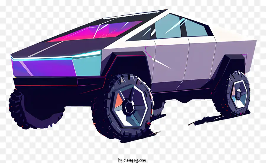 Cybertruck，Carro PNG