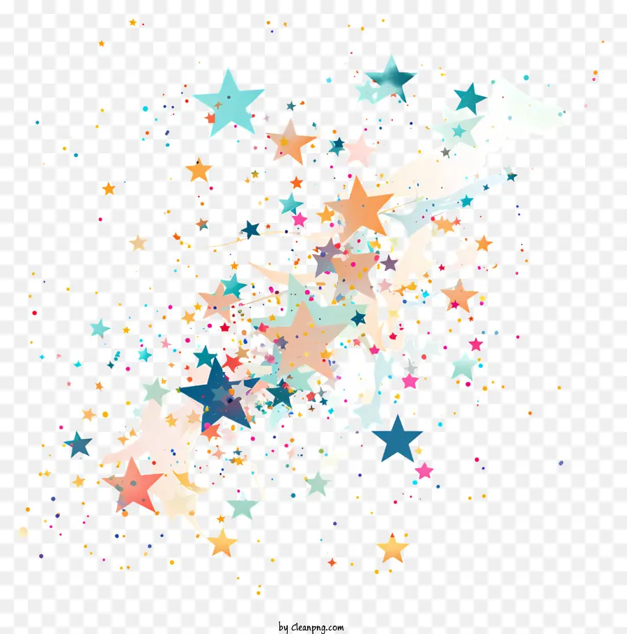 Sparkle Stars，Galaxy PNG