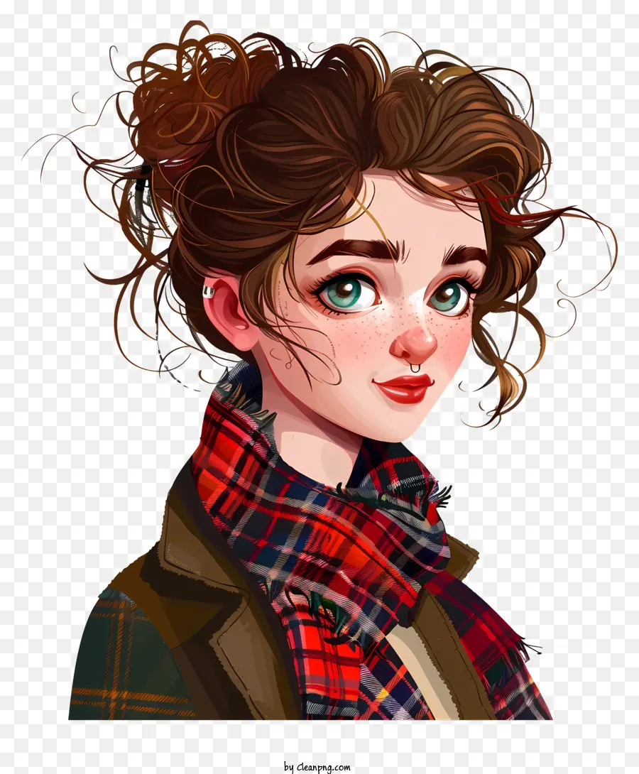 Tartan Dia，Cartoon PNG