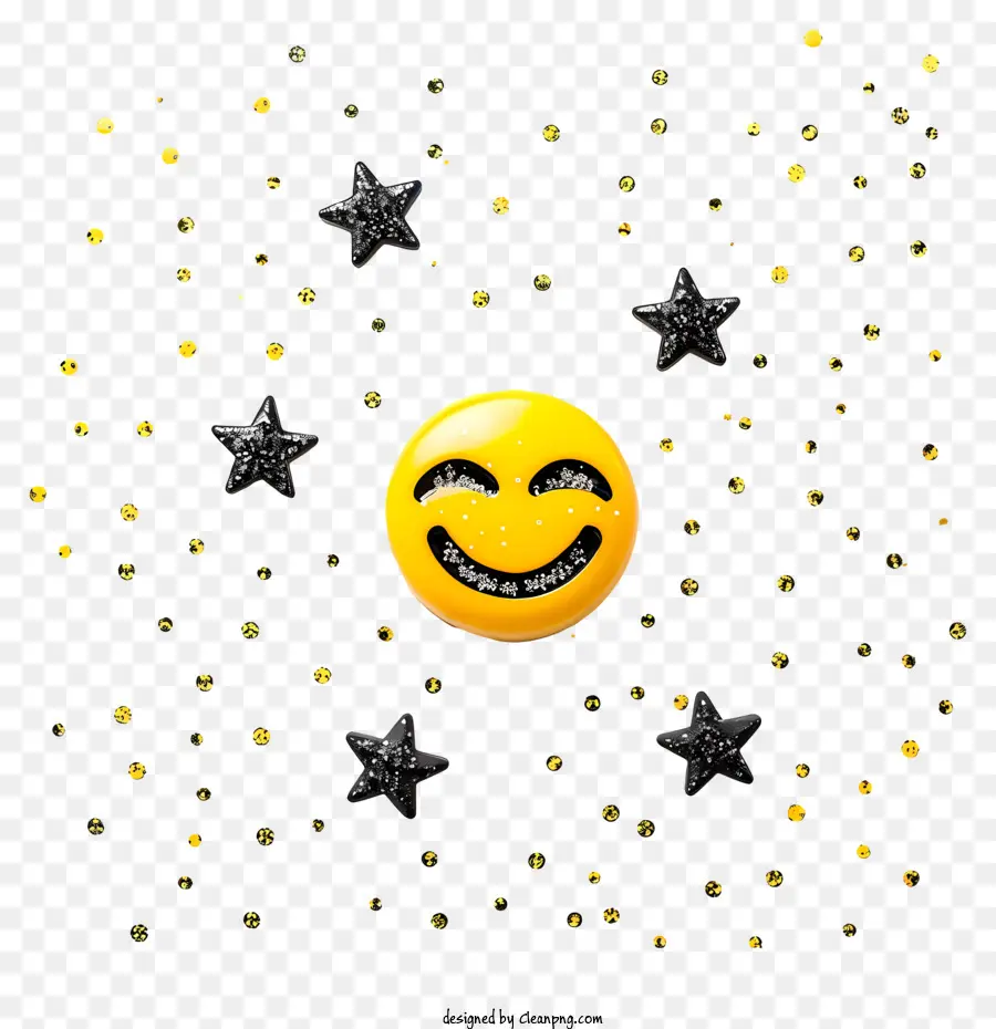 Sparkle，Smiley Face PNG