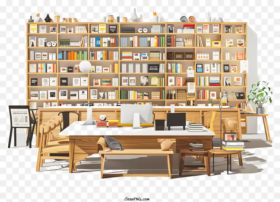 Livraria，Home Office PNG