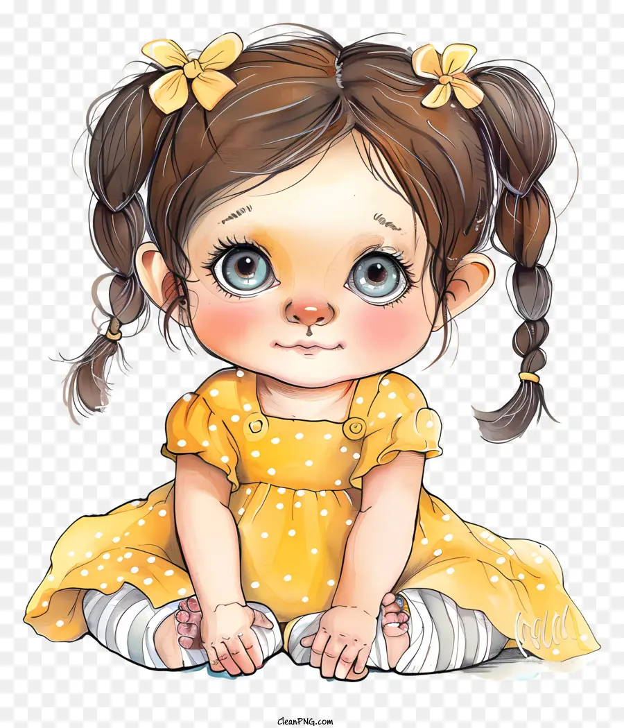Bebê Menina，Little Girl PNG