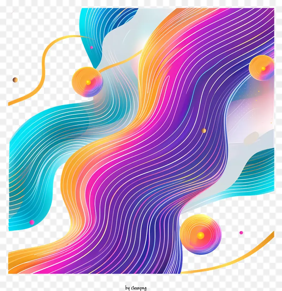 Gradiente De Fundo，A Arte Abstrata PNG