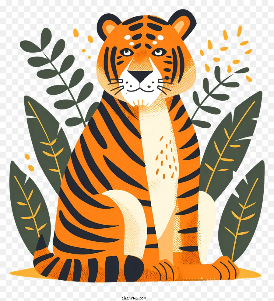 Tigre，Filhote PNG