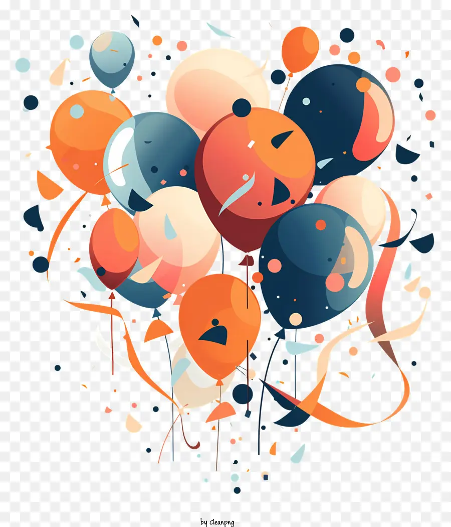 Dia Mundial Do Partido，Balões PNG