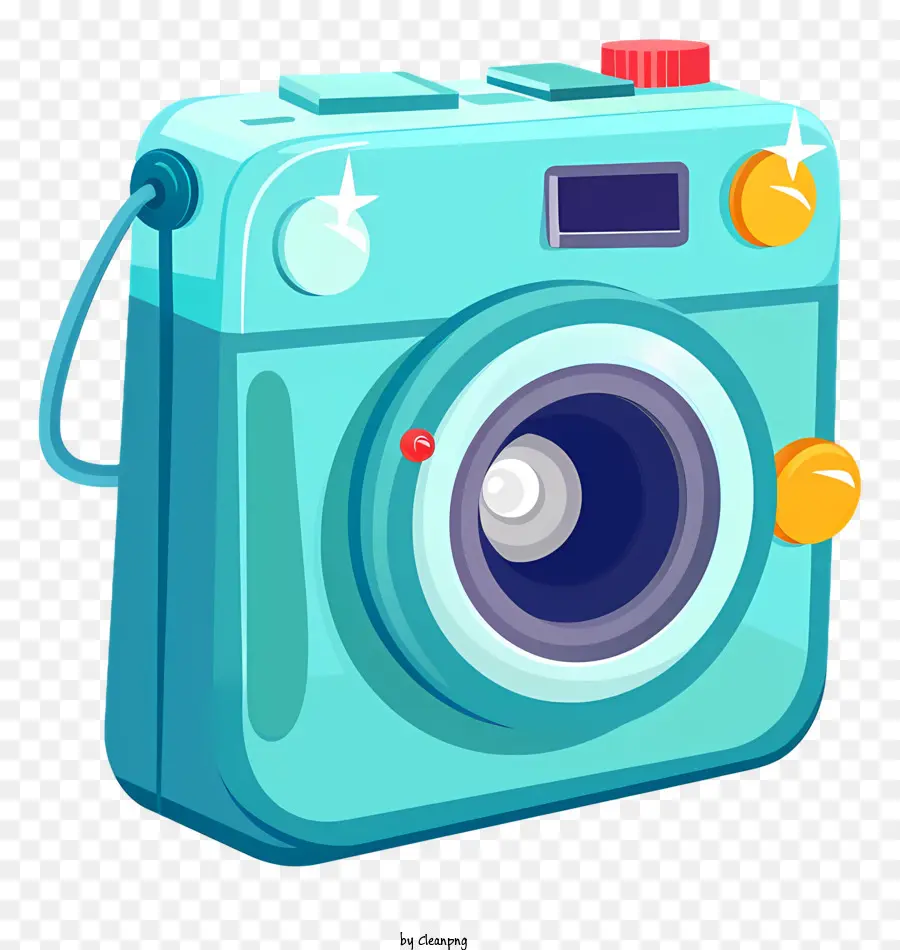 Câmera Azul Instax Mini，Câmara PNG