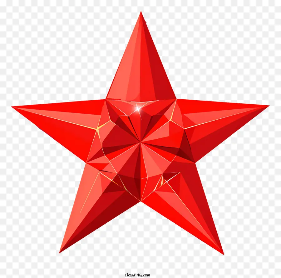 Estrela Vermelha，Fivepointed PNG