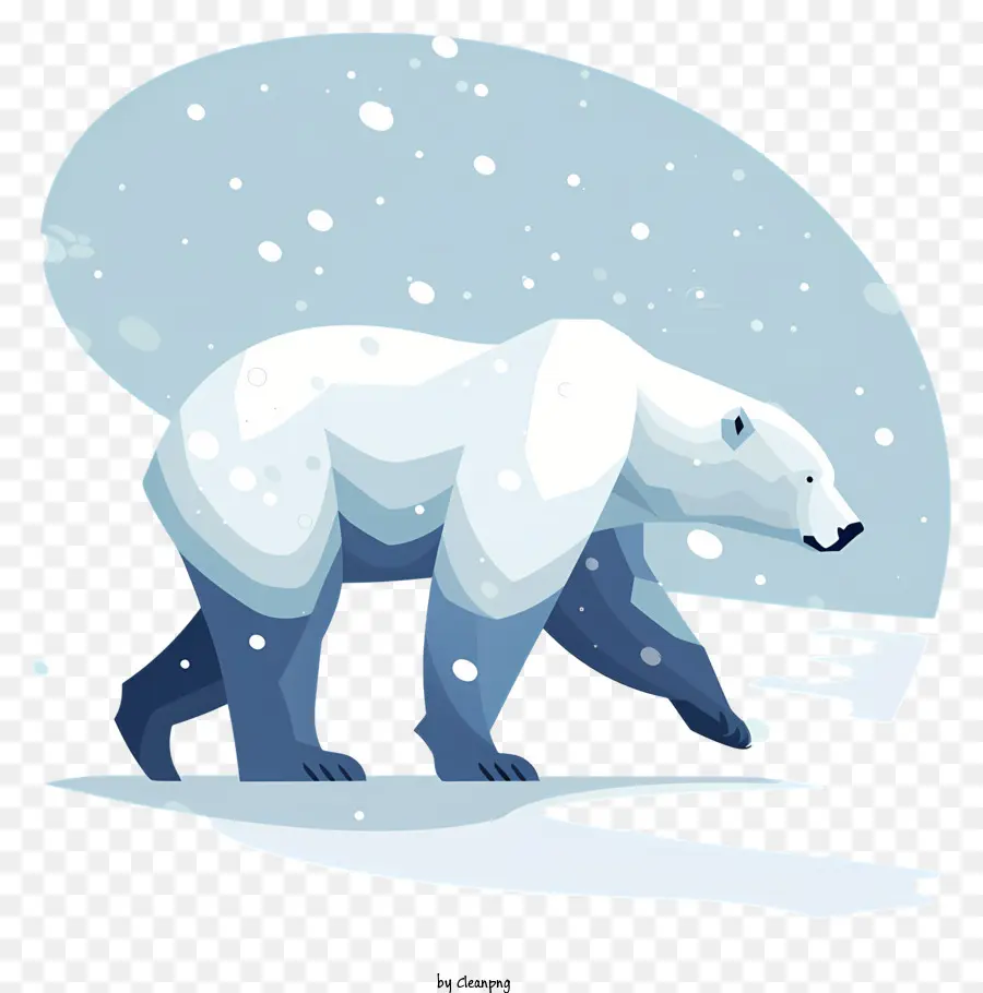 Urso Polar，Vida Selvagem Do Ártico PNG