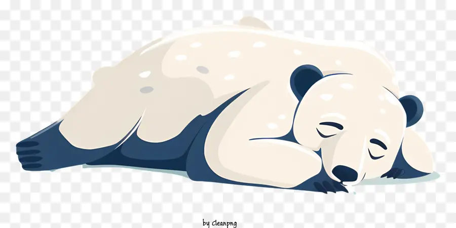 Urso Polar，Pelo Branco PNG