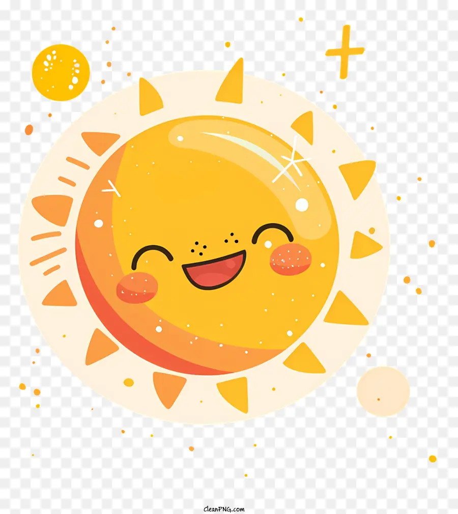 Sol Sorrindo，Cartoon Sol PNG