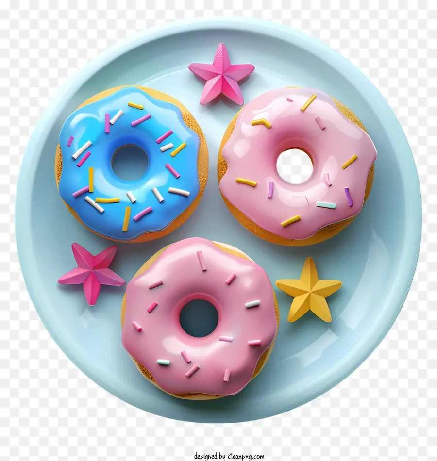 Donuts 3d，Donuts PNG