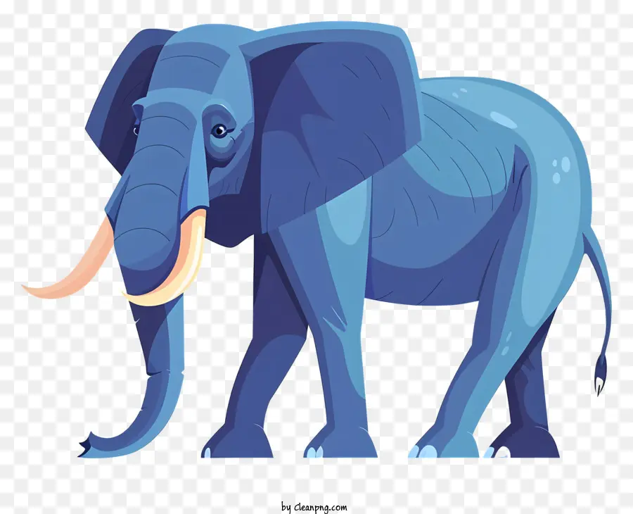 Elefante，Elefante Azul PNG