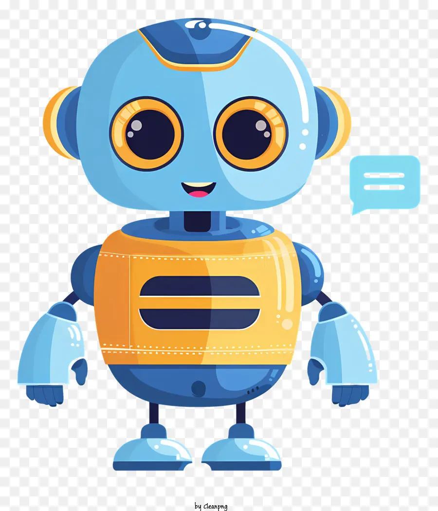 Robot Chatbot，Cartoon Robô PNG