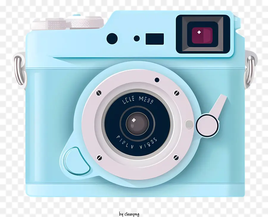 Câmera Azul Instax Mini，Câmera Vintage PNG