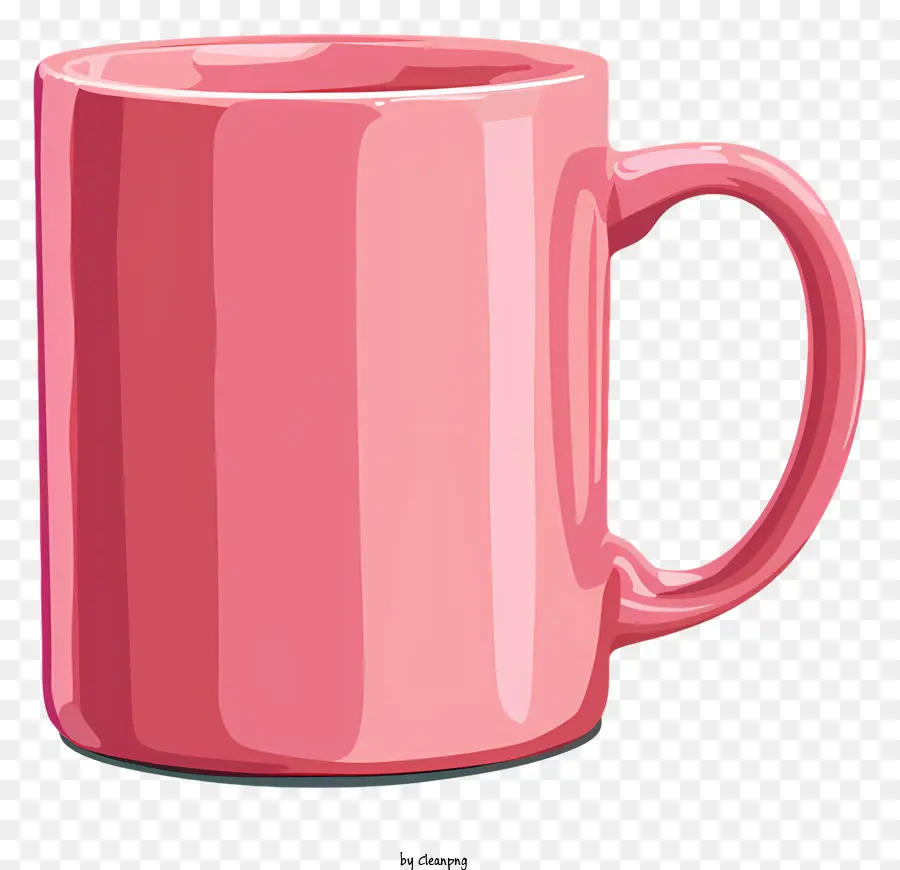 Cor De Rosa Caneca，Caneca De Café Cerâmica Rosa PNG