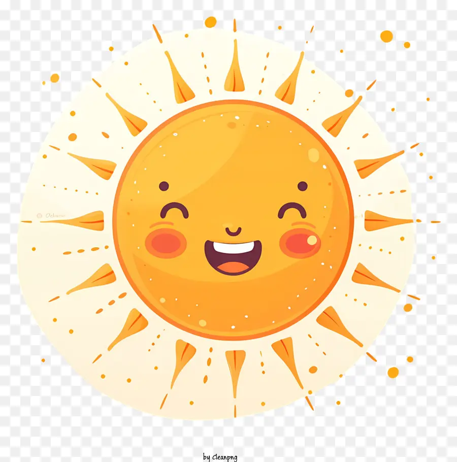 Sol Sorrindo，Cartoon Sol PNG