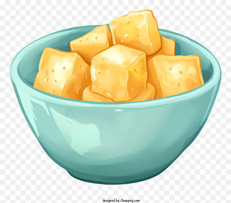 Tofu Fedorento，Tigela De Cubos De Caramelo PNG