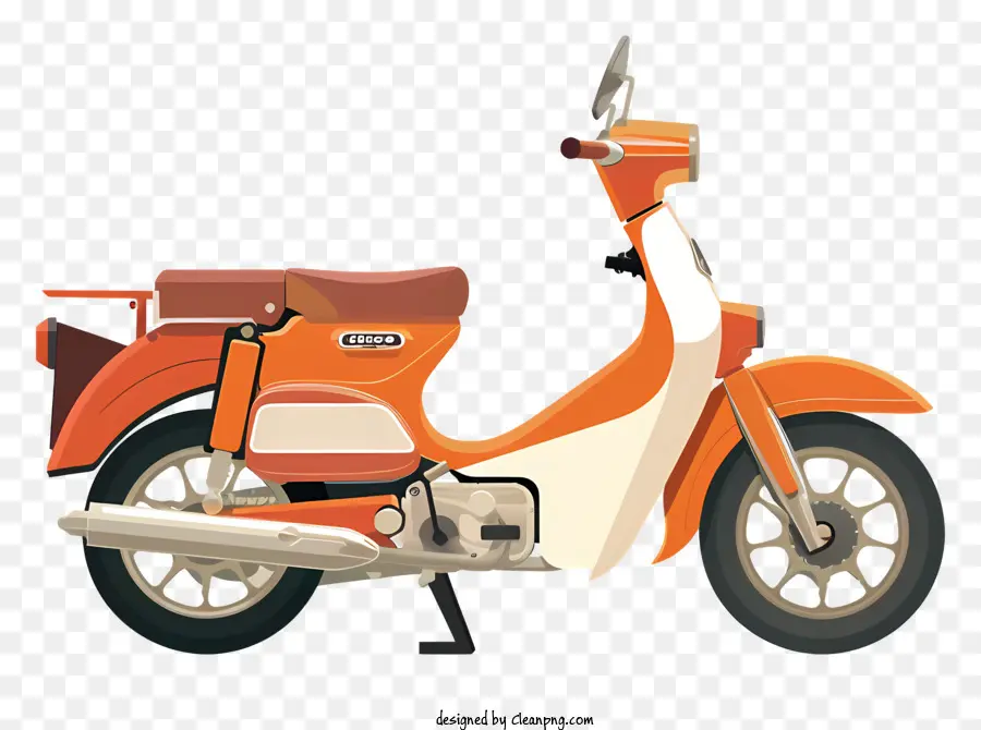 Moped Retro，Moto PNG