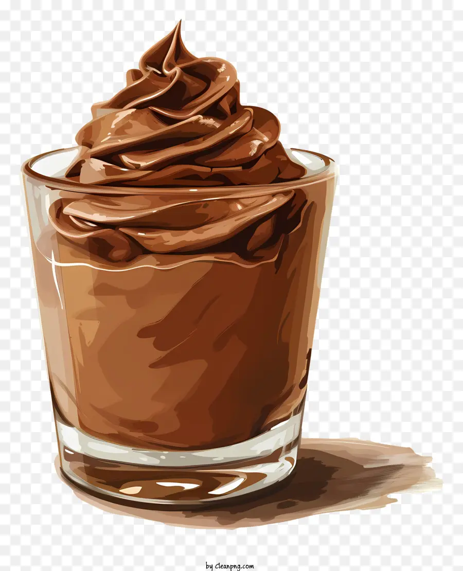 Dia De Mousse De Chocolate，Mousse De Chocolate PNG