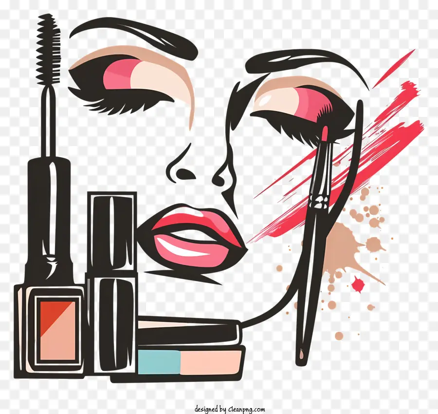 Make Up，Maquiagem PNG