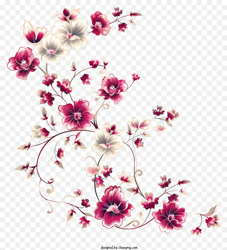 Flores，Desenho De Flor PNG