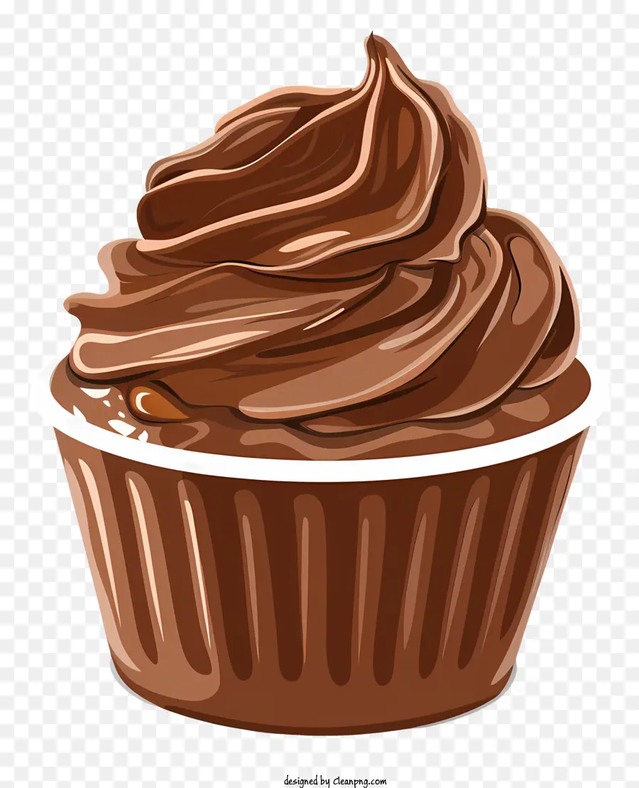 Dia Da Mousse De Chocolate，Cupcake De Chocolate PNG