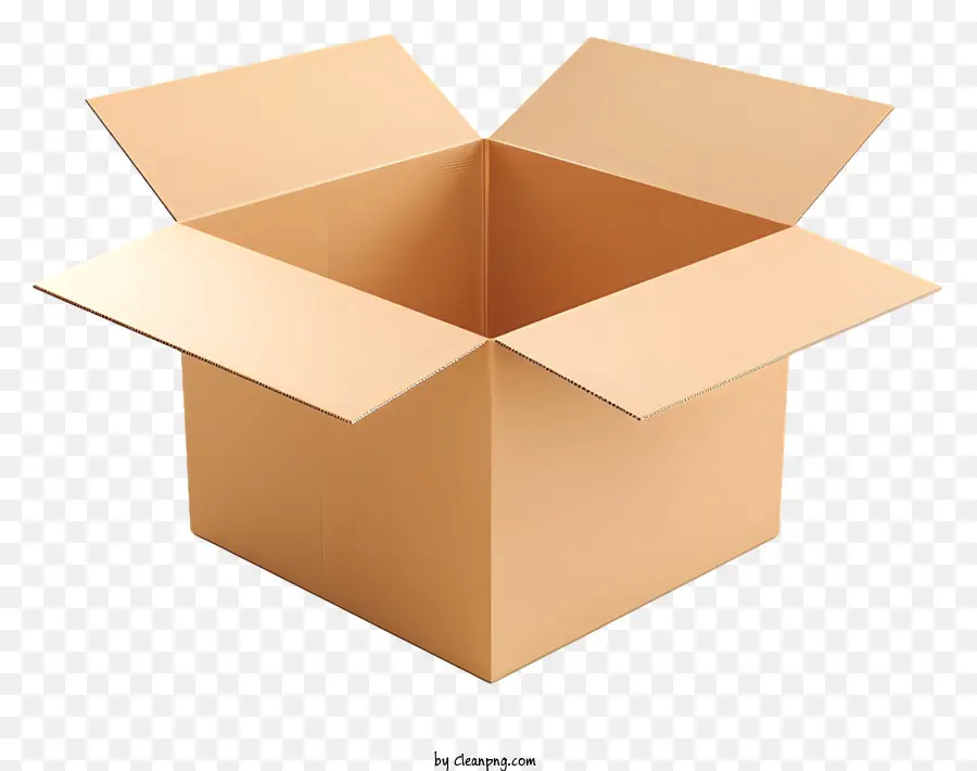 Cardbox Aberto，Cardboard Box PNG