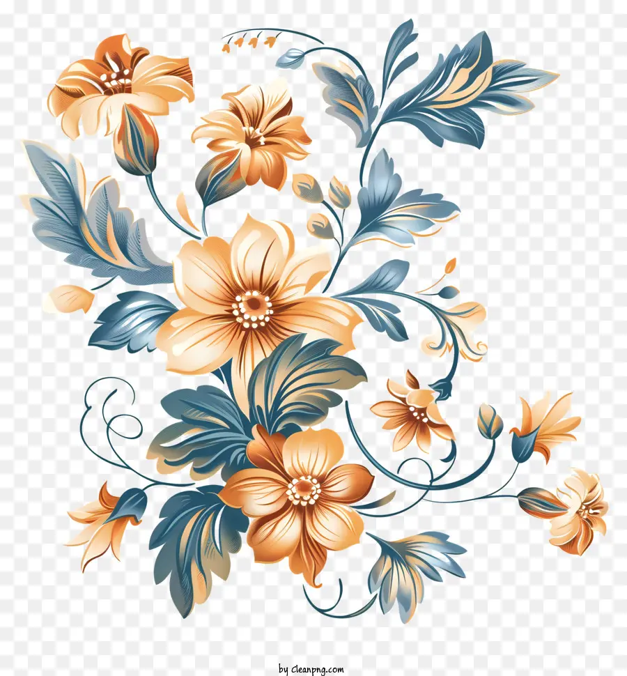 Flores，Design Floral PNG