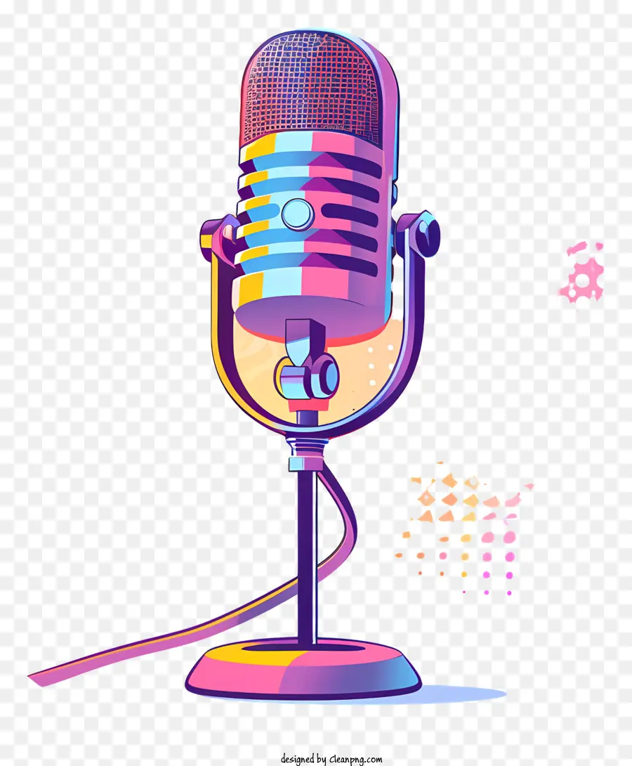 Microfone De Estúdio，Vintage Microfone PNG