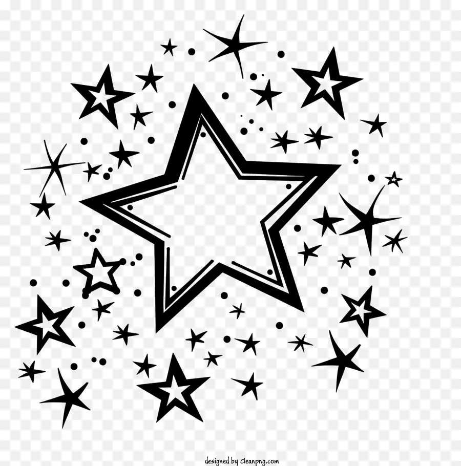 Estrelas，Céu Estrelado PNG