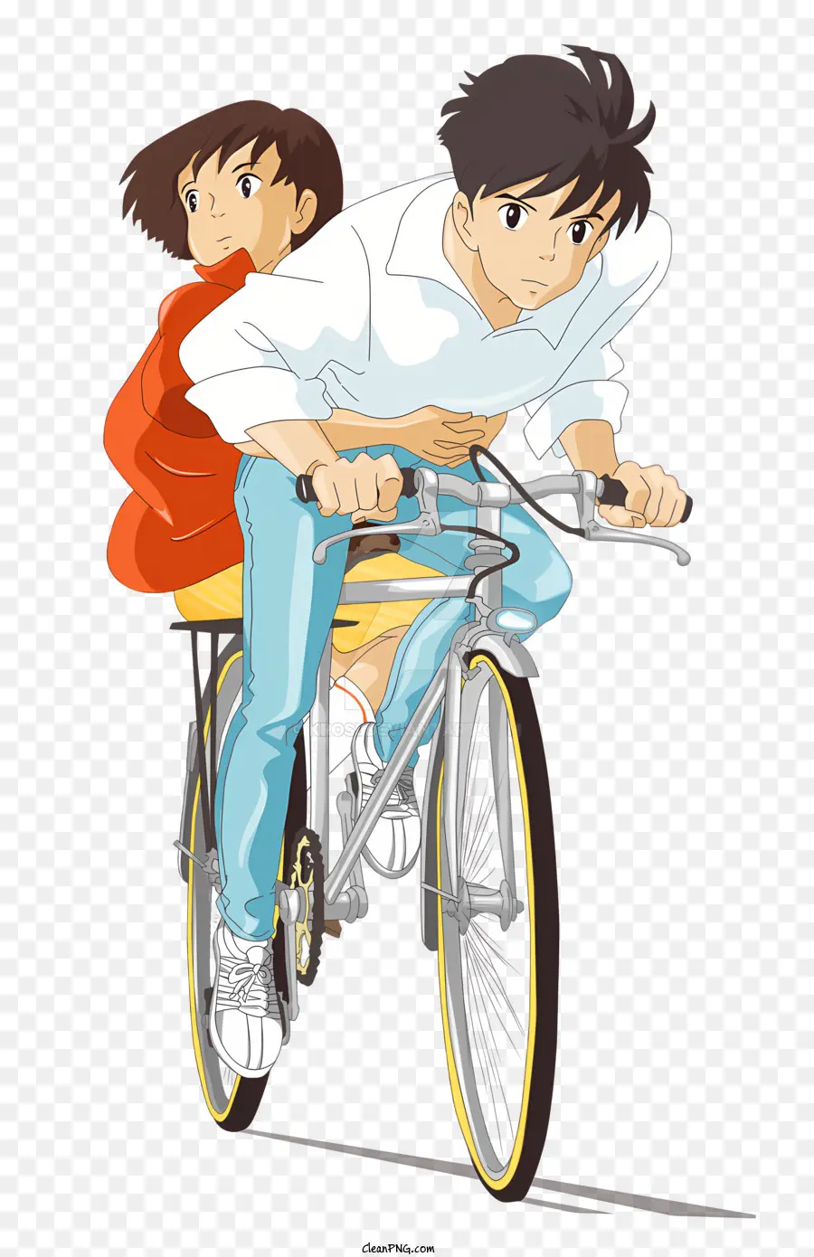 Cartoon Ghibli，Bicicletas PNG