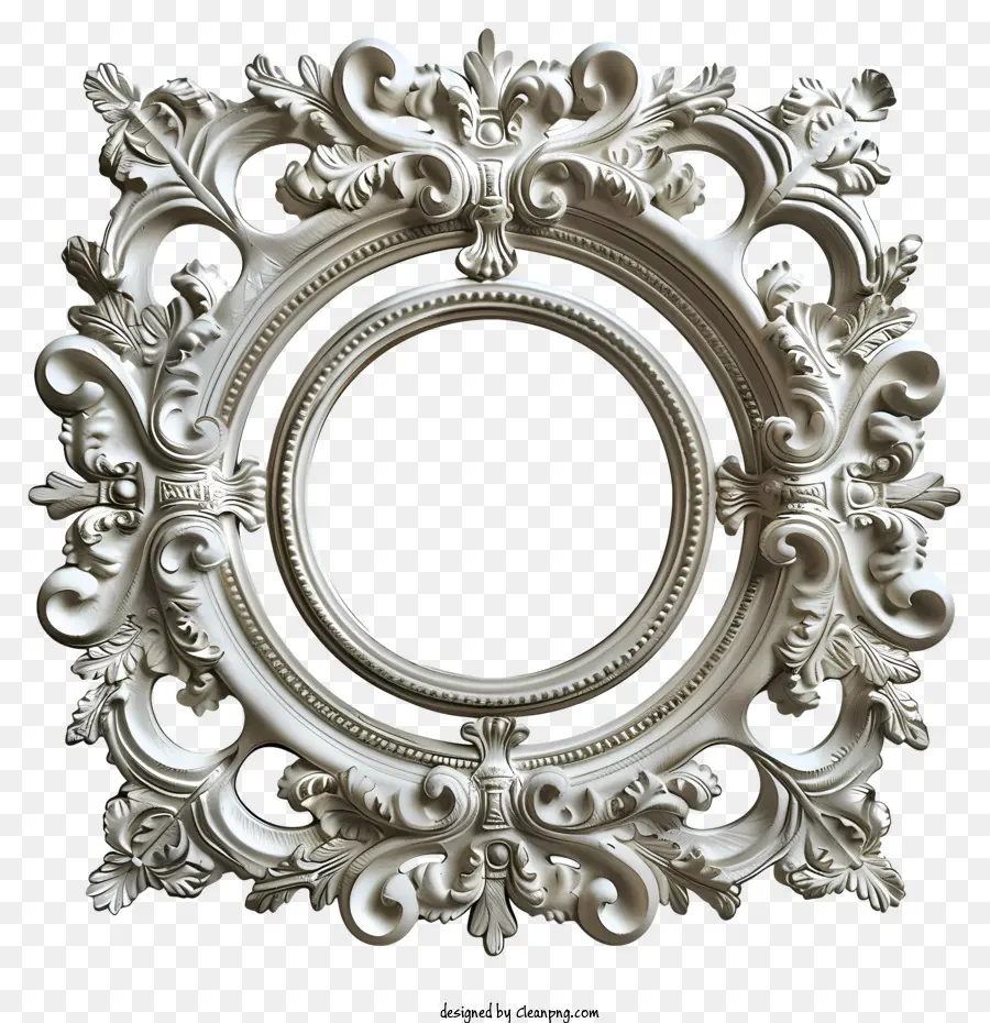 Ronda Do Quadro，Ornamentado Quadro PNG