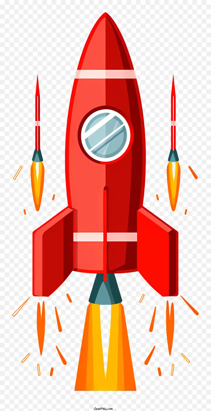Red Rocket，Foguete PNG