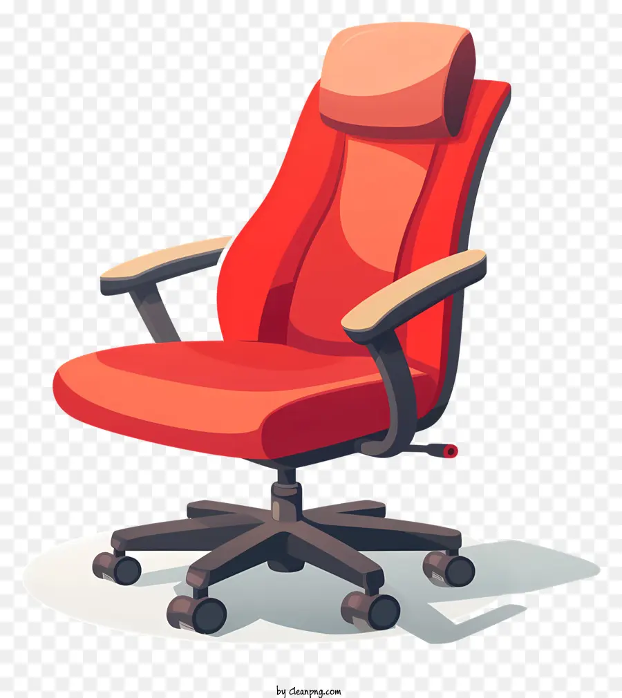 Cadeira De Escritório，Vermelho Cadeira De Escritório PNG