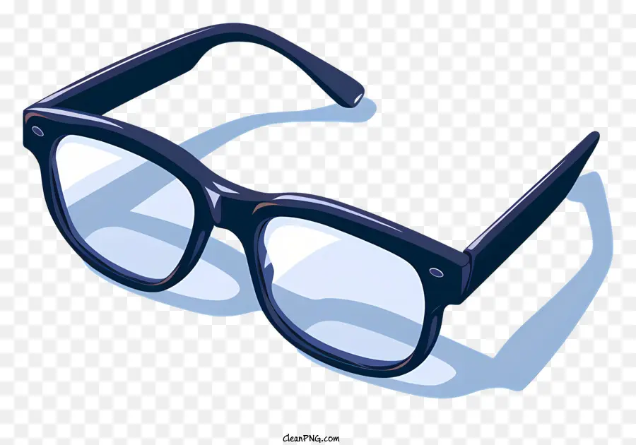 Eyewear，Óculos De Plástico Azul PNG