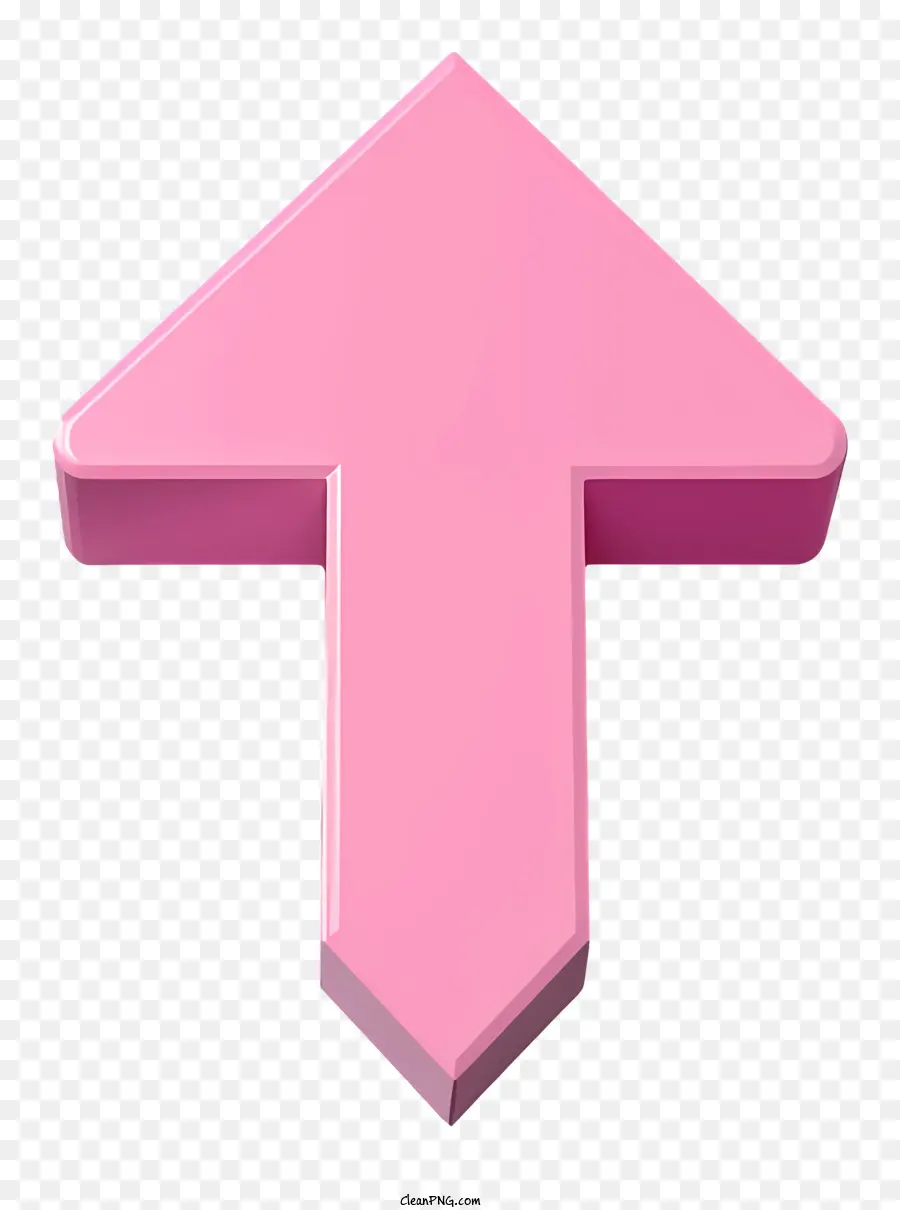 Arrow Rosa Para Cima，Seta PNG