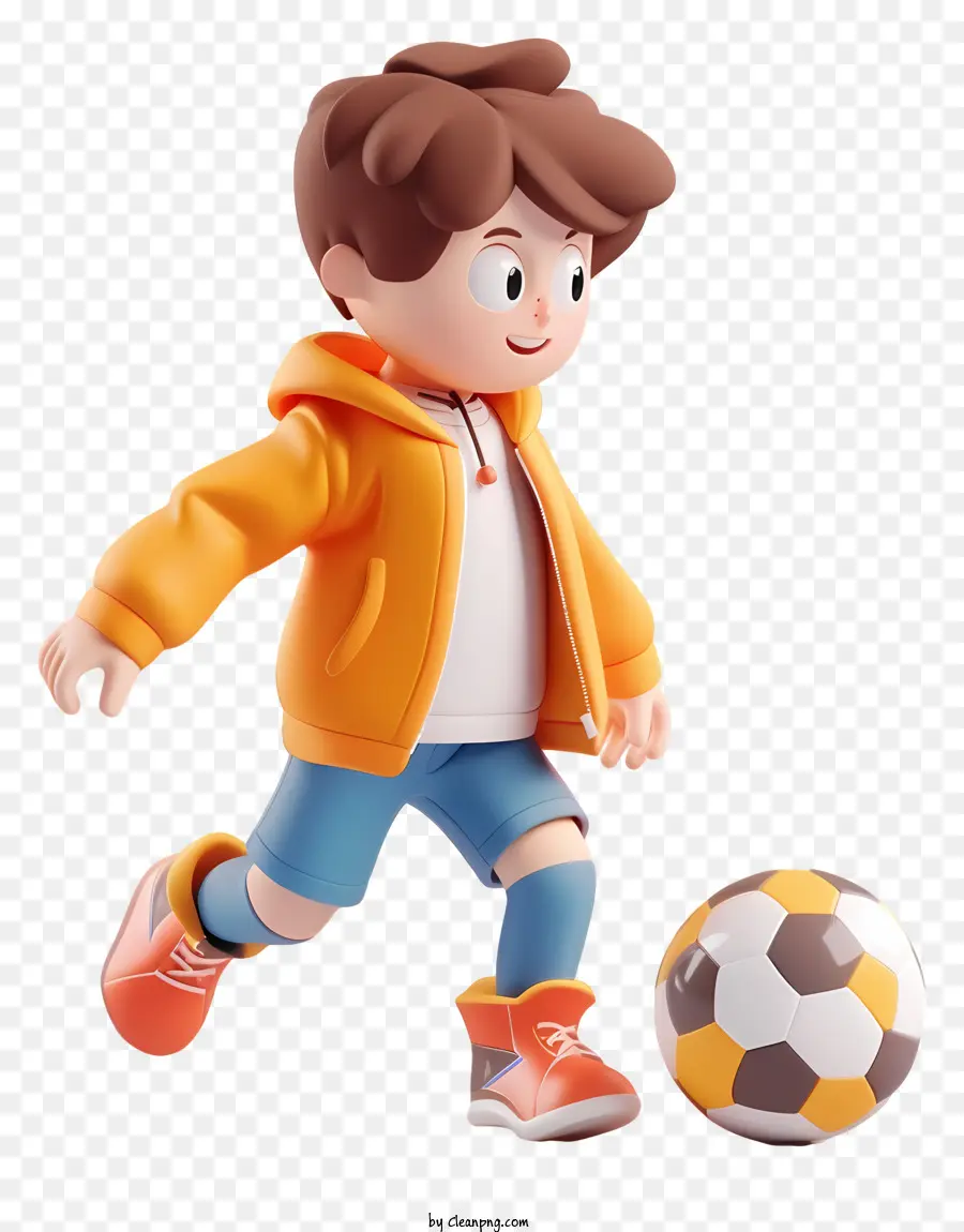 Menino Jogando Bola De Futebol，Soccer PNG